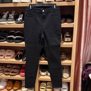High-Rise Black Skinny Jeans for Women